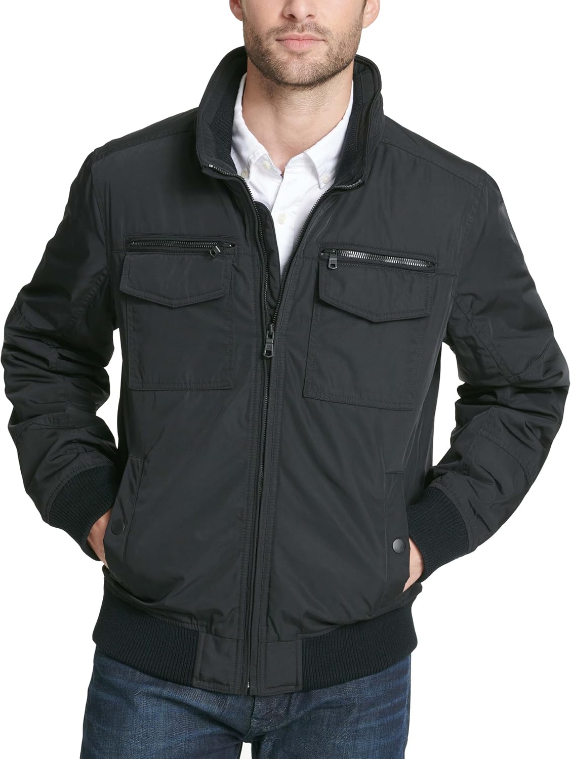 Men's Water Resistant Performance Bomber Jacket (Standard and Big & Tall)