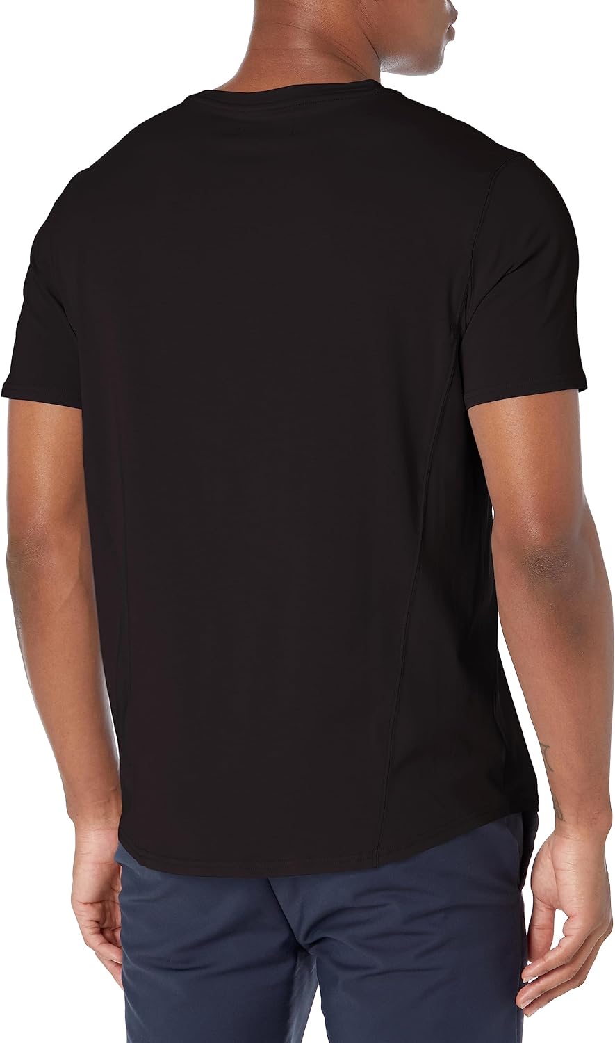 Men's Basic Athletic Crew Neck T-Shirt