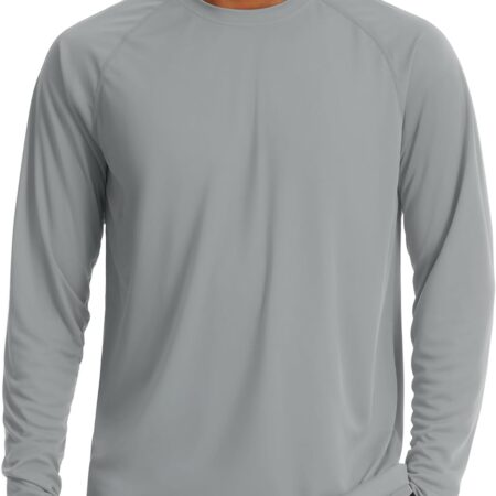 Men's Sun Shirt UPF 50+ Long Sleeve UV Protection Lightweight Rash Swim Shirt Quick Dry Fishing T-Shirt