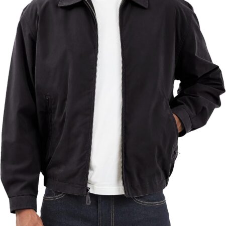 Men's Zip-Front Golf Jacket (Regular & Big-Tall Sizes)